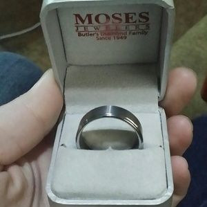 Tungsten wedding band